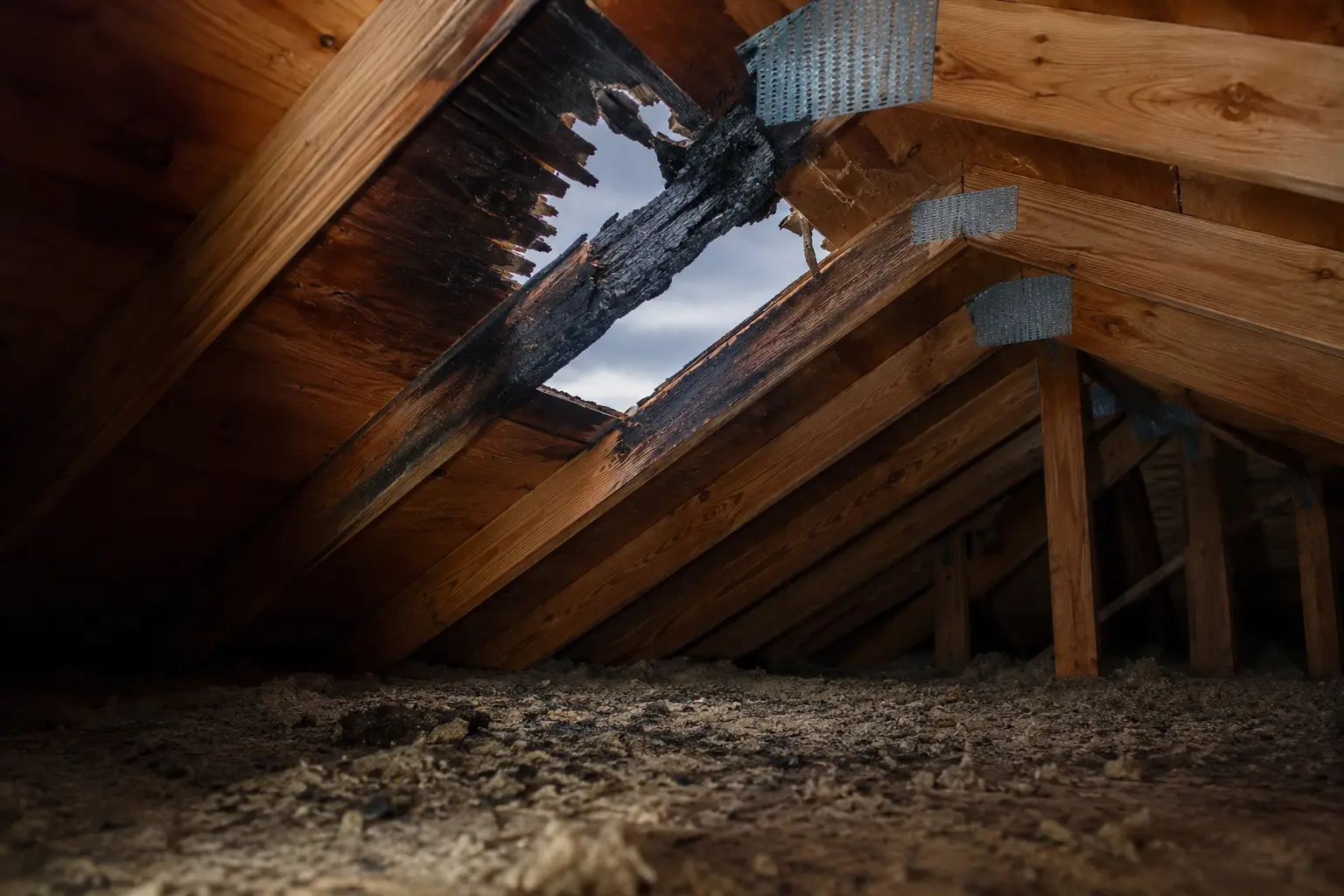 Lightning Strike Fire Damage — Marion, Sumter & Lake Counties